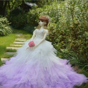 Pink Doll Dress for BJD, Blythe & SD Dolls – 1/6, 1/4, 1/3, MSD Outfit