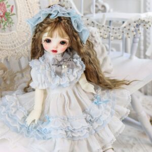 Abito da bambola rosa per BJD, Blythe & Bambole SD – 1/6, 1/4, 1/3, Attrezzatura MSD