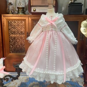 Pink Pearl Skirt BJD Dress for 1/3, 1/4, Kaj 1/6 Blythe Dolls