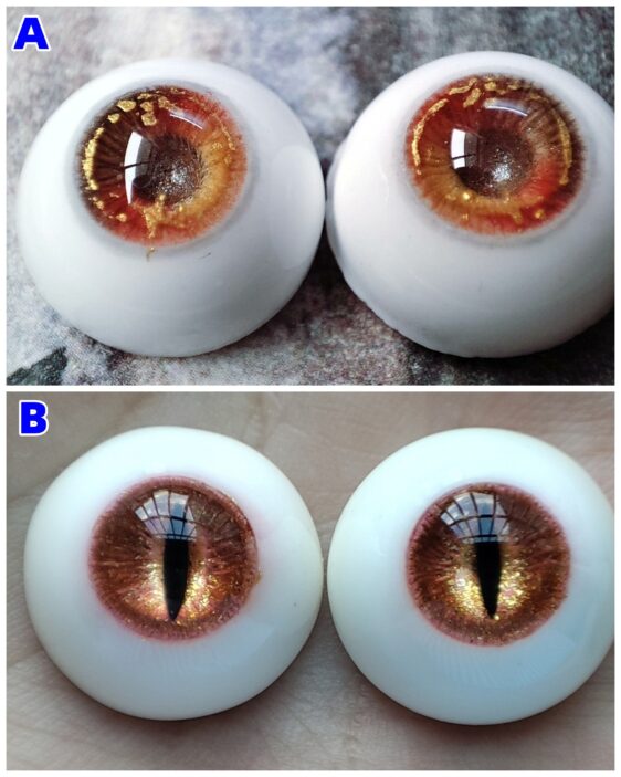 Realistic BJD Doll Eyes for 1/3, 1/4, 1/6 BJD & Art Dolls