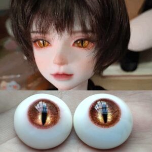 Realistic BJD Doll Eyes for 1/3, 1/4, 1/6 Dolls | Animal, Safety, and Resin Eyes