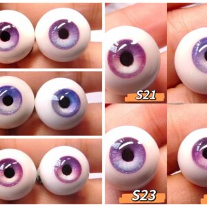 Realistic BJD Eyes – Handmade Resin Doll Eyes for 1/3, 1/4, 1/6 人形