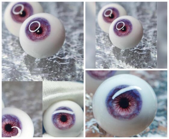 Realistic BJD Resin Eyes – Safety Eyes for Dolls (8mm-24mm)