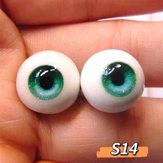 Realistic Doll Eyes | Customizable Sizes & Iris Options (8mm-24mm)