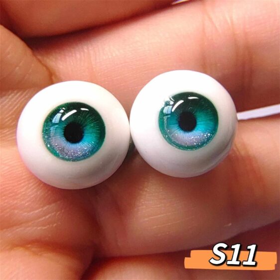 Realistic Doll Eyes | Customizable Sizes & Iris Options (8mm-24mm)