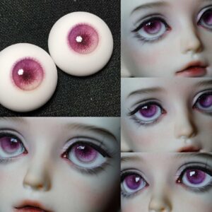 Realistic Doll Eyes,Resin Bjd Eyes 8mm- 24mm Normal/Small Iris