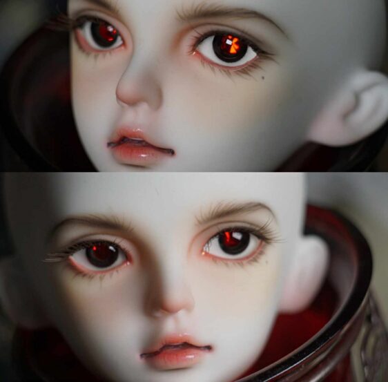 Realistic Resin BJD Doll Eyes - Customizable for All Doll Sizes (8mm to 24mm)