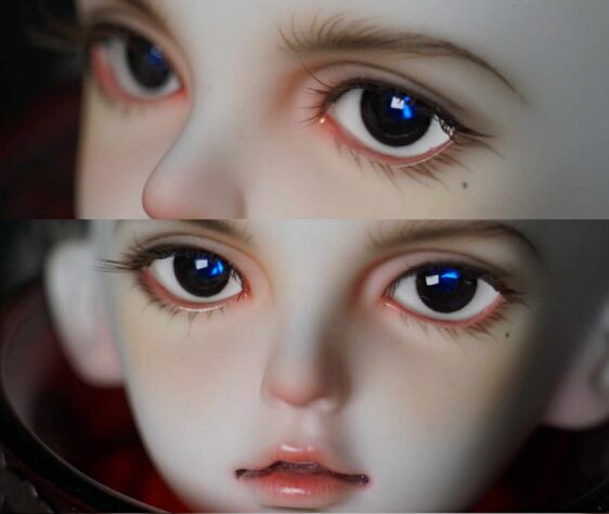 Realistic Resin BJD Doll Eyes - Customizable for All Doll Sizes (8mm to 24mm)