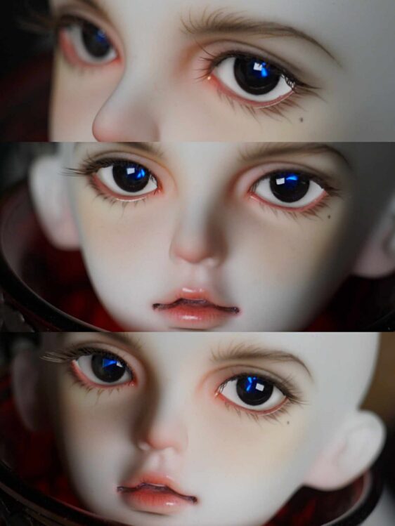 Realistic Resin BJD Doll Eyes - Customizable for All Doll Sizes (8mm to 24mm)