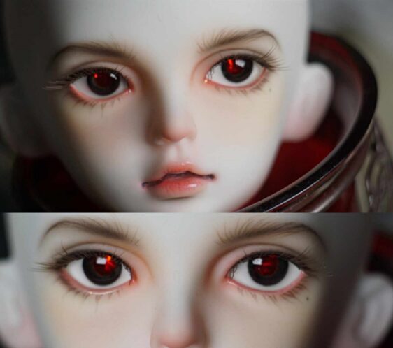 Realistic Resin BJD Doll Eyes - Customizable for All Doll Sizes (8mm to 24mm)