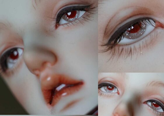 Realistic Resin BJD Doll Eyes – Customizable Safety Eyes for 1/3, 1/4, 1/6, 1/8 Dolls