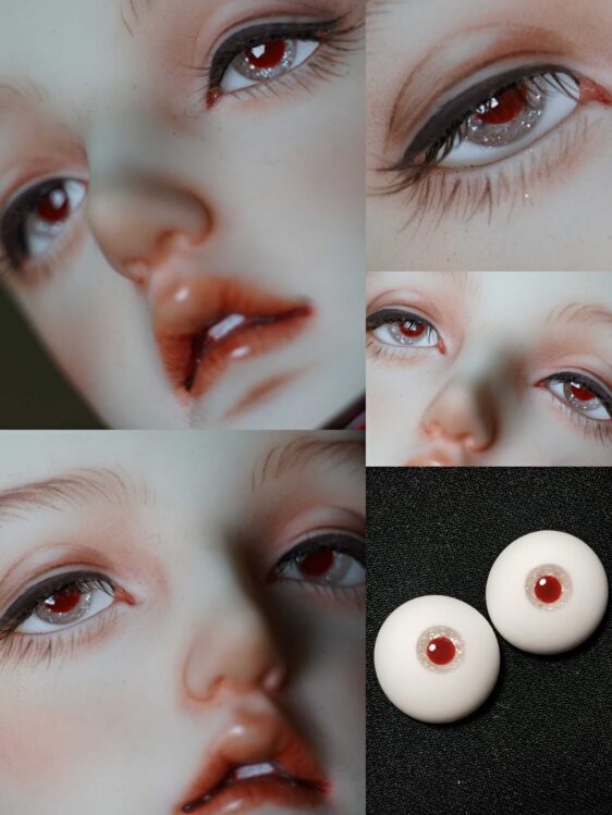 Realistic Resin BJD Doll Eyes – Customizable Safety Eyes for 1/3, 1/4, 1/6, 1/8 Dolls