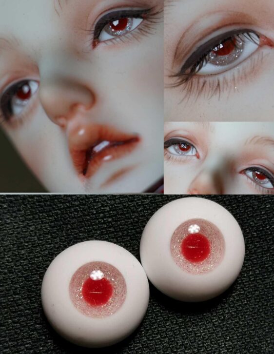 Realistic Resin BJD Doll Eyes – Customizable Safety Eyes for 1/3, 1/4, 1/6, 1/8 Dolls