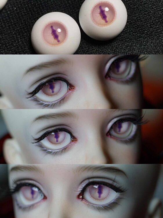 Realistic Resin BJD Doll Eyes - Small & Normal Iris (8mm-24mm)