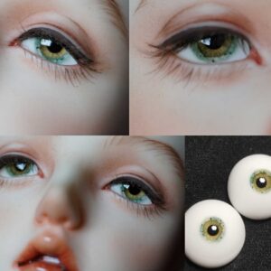 Realistic Resin Doll Eyes for 1/3, 1/4, 1/6, 1/8 BJD Dolls