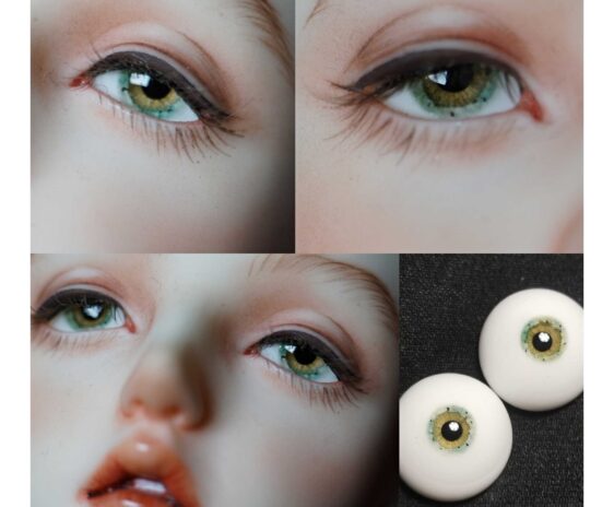 Realistic Resin Doll Eyes for 1/3, 1/4, 1/6, 1/8 BJD Dolls