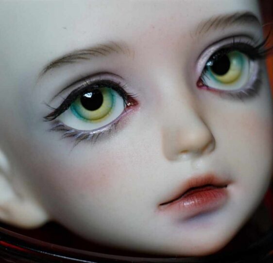 Realistic Resin Doll Eyes for BJD Doll Accessories (10mm-24mm)