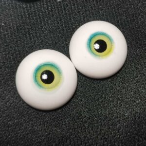 Realistic Resin Doll Eyes for BJD Doll Accessories (10mm-24mm)