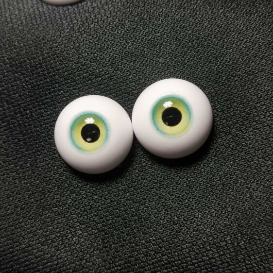 Realistic Resin Doll Eyes for BJD Doll Accessories (10mm-24mm)