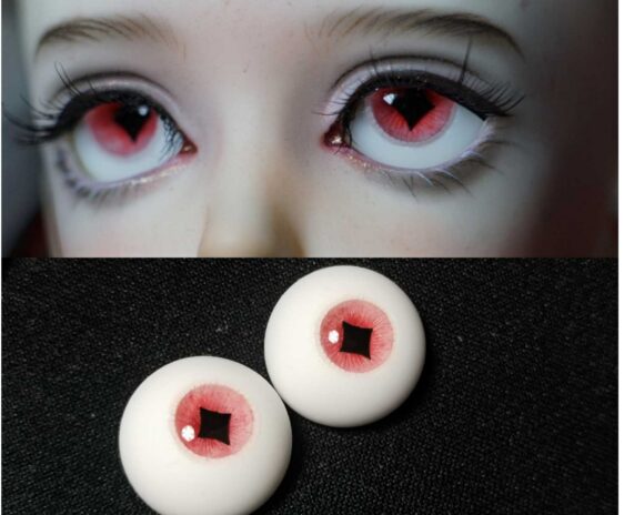 Realistic Resin Doll Eyes for BJD Dolls – Safety Eyes  (8mm to 24mm)