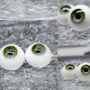 Realistic Resin Doll Eyes for BJD – Small Iris Safety Eyes (8mm to 24mm)