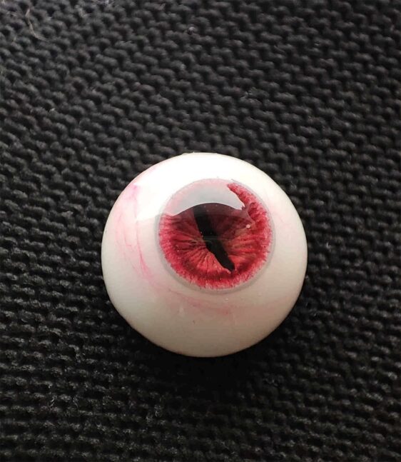 Red Beast Pupil Bloodshot Resin Eyes – BJD Doll Eyes (8mm-24mm)