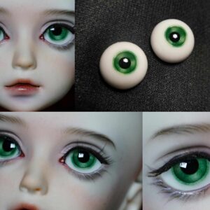 Resin BJD Eyes – Realistic Doll Eyes for 1/3, 1/4, 1/6, 1/8 Dolls (8mm - 24mm)