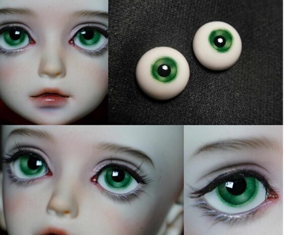 Resin BJD Eyes – Realistic Doll Eyes for 1/3, 1/4, 1/6, 1/8 Dolls (8mm - 24mm)