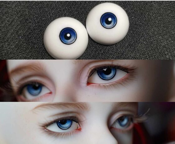 Resin BJD Eyes – Realistic Doll Eyes for 1/3, 1/4, 1/6 Dolls (8mm - 24mm)