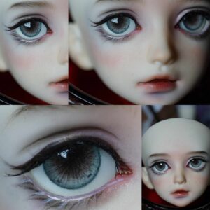 Resin Eyes for 1/3, 1/4, 1/6, and 1/8 BJD Dolls – Realistic Safety Eyes (8mm - 24mm)