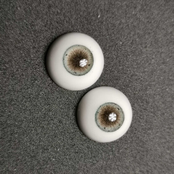 Resin Eyes for 1/3, 1/4, 1/6, and 1/8 BJD Dolls – Realistic Safety Eyes (8mm - 24mm)