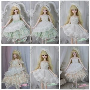 Rose BJD SD Doll Clothes 1/3 SD Clothes,1/4 Msd Clothes Fashion Doll Dresses