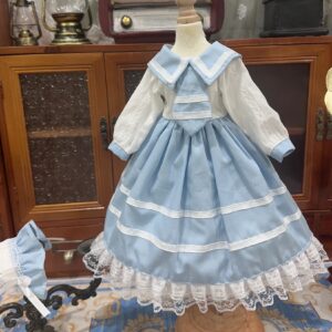 Sailor Blue BJD Lolita Dress for 1/3, 1/4, eta 1/6 Blythe panpinak