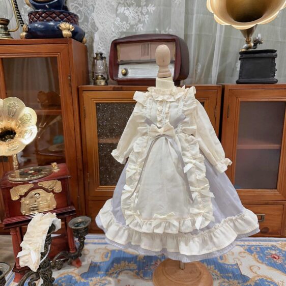 Stage style Fashion Doll Clothes,Doll Dress for 1/3 1/4 1/6 Yosd/Blyth/Msd/Smart Doll Accessories,Doll Outfit for Doll Clothing Bjd Outfit