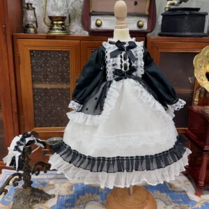 Vintage Princess BJD Skirt Dress for 1/3, 1/4, mo e 1/6 Dolls