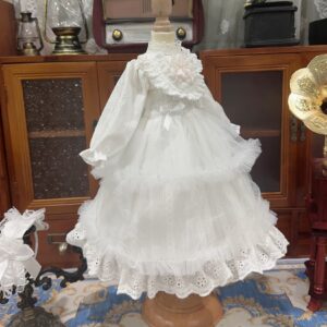 White Gauze Skirt BJD Doll Dress for 1/3, 1/4, eta 1/6 Blythe panpinak