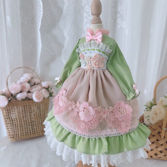 Custom Lolita BJD Dress – Fits 1/6, 1/4, 1/3 SD, Smart Dolls Blythe Doll - Image 9