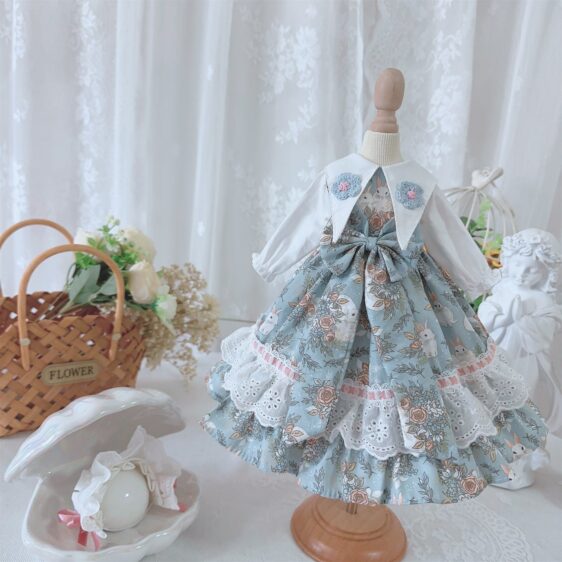 Custom Lolita BJD Dress – Fits 1/6, 1/4, 1/3 SD, Smart Dolls Blythe Doll - Image 5