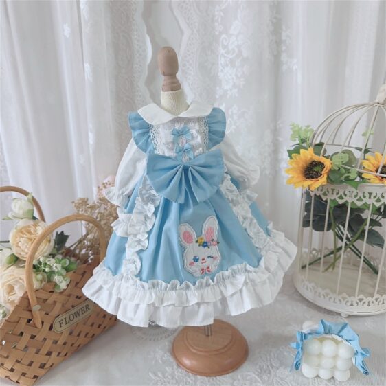 Custom Lolita BJD Dress – Fits 1/6, 1/4, 1/3 SD, Smart Dolls Blythe Doll - Image 4