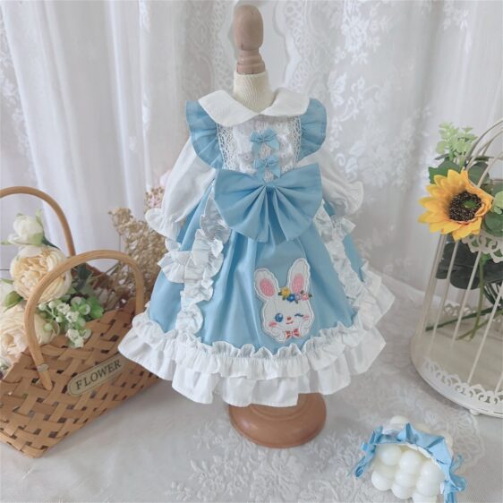 Custom Lolita BJD Dress – Fits 1/6, 1/4, 1/3 SD, Smart Dolls Blythe Doll - Image 3