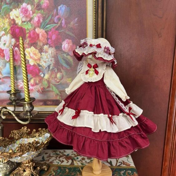 for 1/3 1/4 1/6 & Blythe Lolita retro Bjd Doll Dress Doll Princess Dress - Image 5