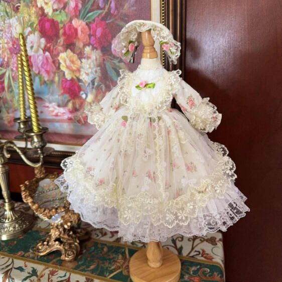 for 1/3 1/4 1/6 & Blythe Lolita retro Bjd Doll Dress Doll Princess Dress - Image 10