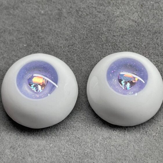 Purple Diamond Resin Eyes for BJD Dolls – Unique Toy Eyes 8MM-24MM - Image 4