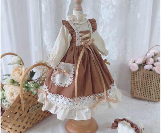 Fashionable BJD Dress – Fits 1/3, 1/4, 1/6 SD, MSD YOSD BLYTHE Dolls