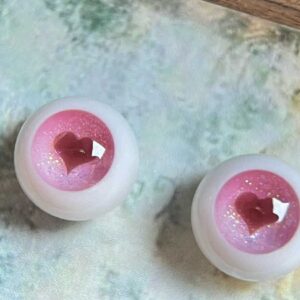 Realistic Resin BJD Doll Eyes – Small & Normal Iris, Multiple Sizes