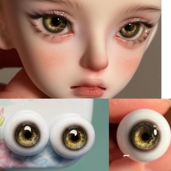 Custom Size BJD Doll Eyes | Resin Safety Eyes for 1/3 1/4 1/6 Dolls – 8mm to 24mm - Image 7