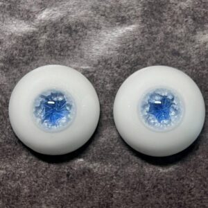 Custom Hand-Painted Blue BJD Doll Eyes | Safety Resin Eyes for 1/3, 1/4, 1/6 Dolandre
