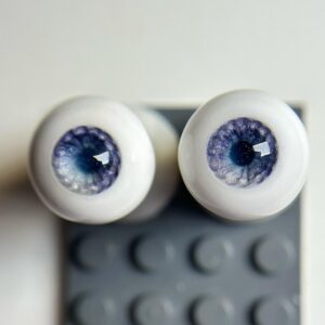 6 Colors Resin BJD Doll Eyes – Small & Normal Iris, 8–22mm for 1/3, 1/4, 1/6 Dolls